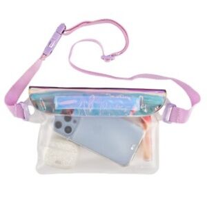 NIB Universal Case-Mate Waterproof Fanny Pack - Iridescent